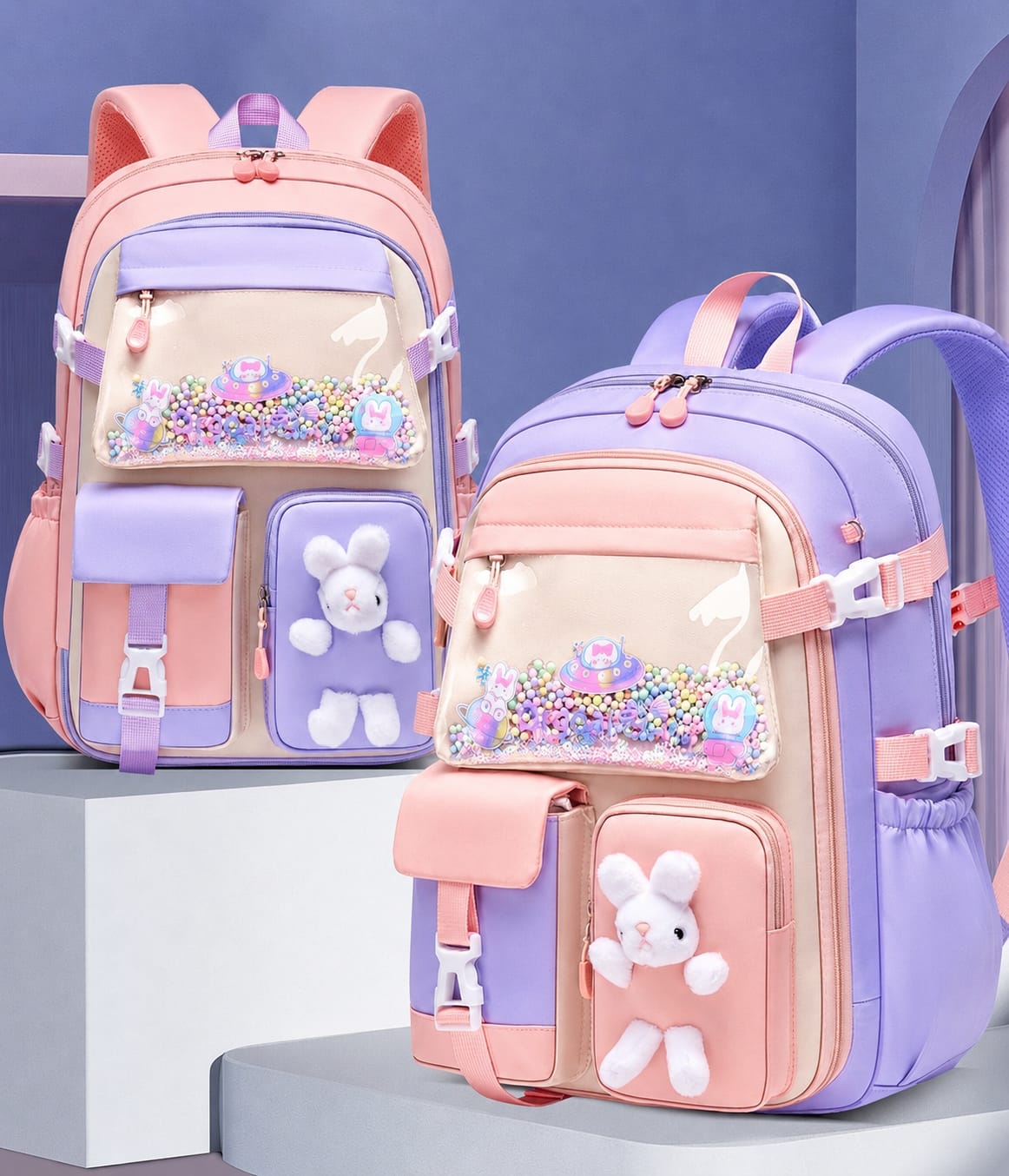 Cartable Rose pour fille